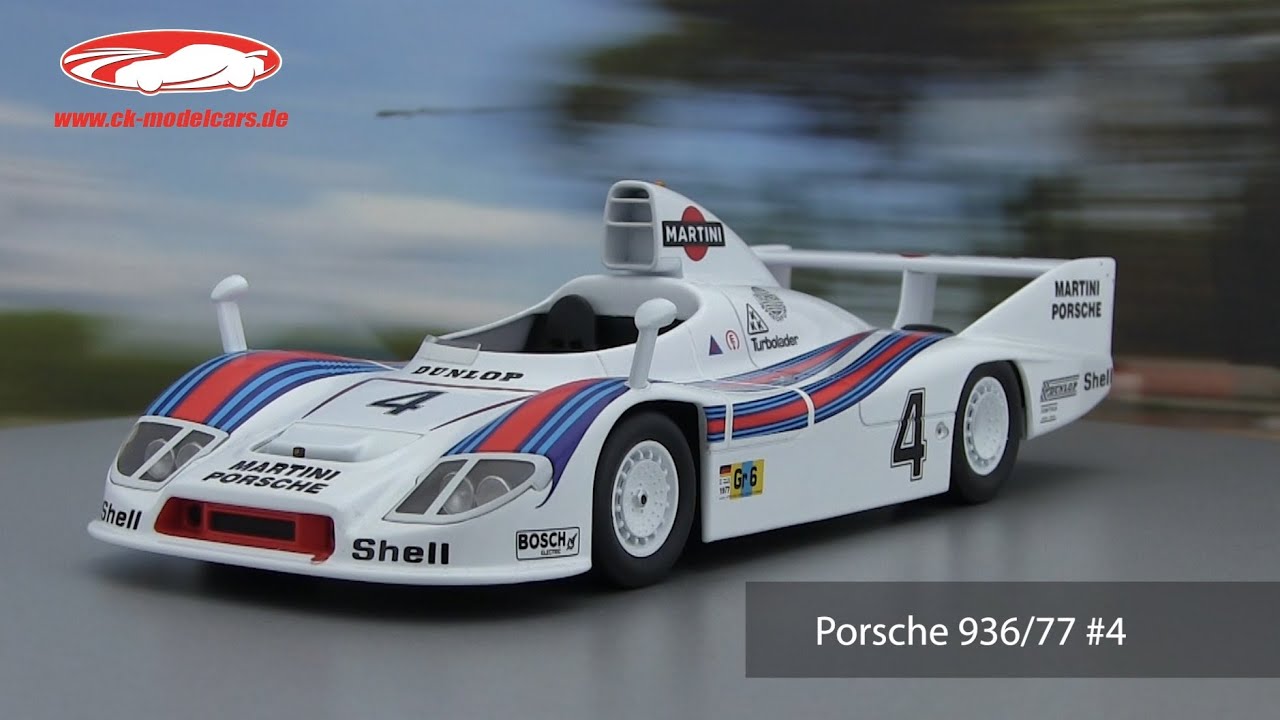 WERK83 1:18 Porsche 936 Martini Racing #4 Winner 24h LeMans 1977