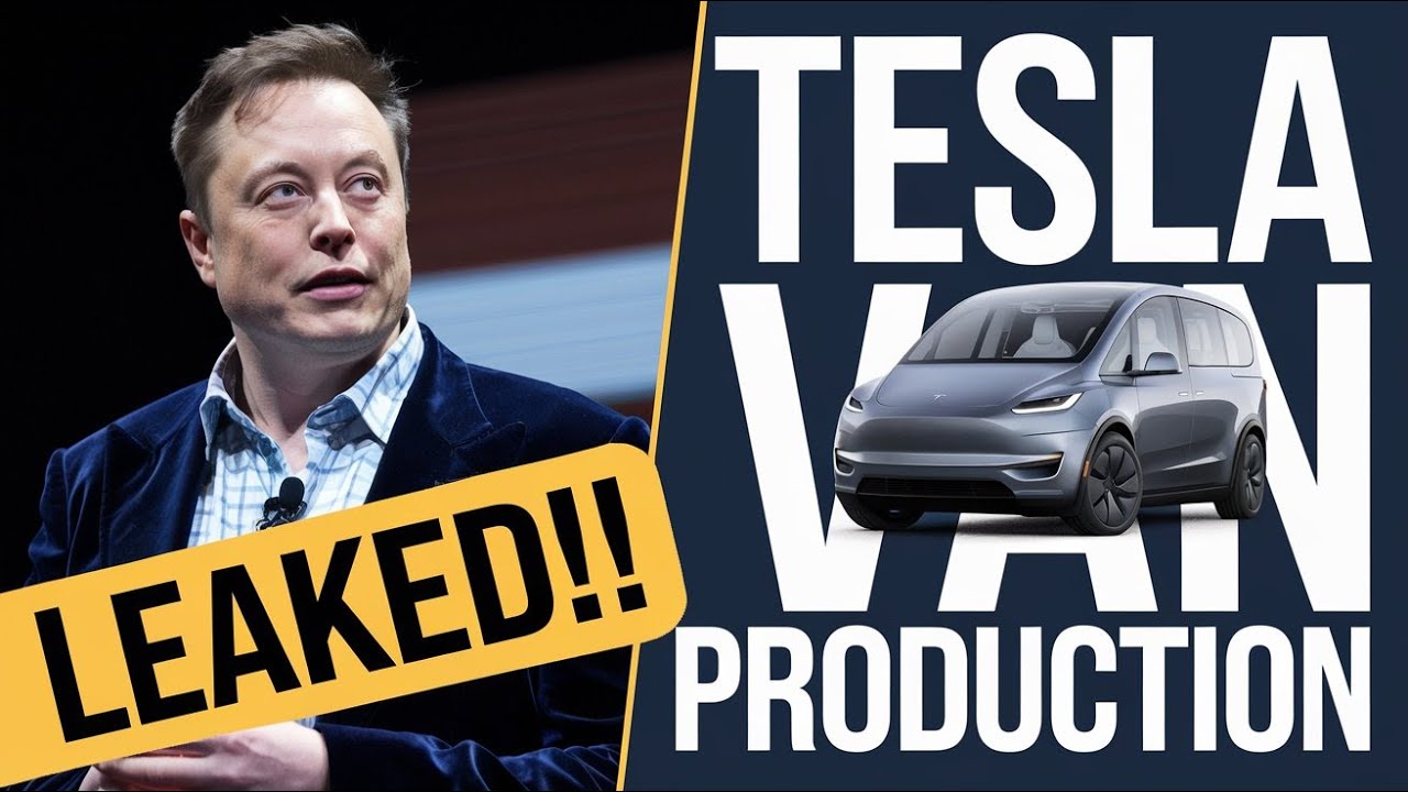 Just Happened! Elon Musk LEAKED Tesla Van Production Plan & INSANE