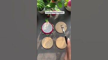 Creating Fridge Magnets #youtubeshorts