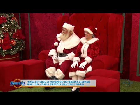 “Natal de todos os momentos” é lançado pelo Teresina Shopping para as famílias 30 10 2024