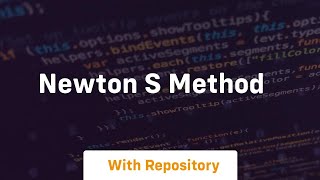 newton s method