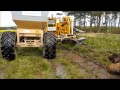 Land Drainage with 2030GP Inter Drain Plough with Mastenbroek Gravel Trailer