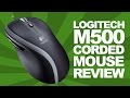 Logitech M500 Corded PC / Mac Mouse Review & Unboxing! Budget Gaming Mouse!