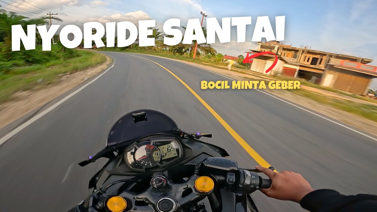 NYORIDE SANTAI BOCIL MINTA GEBER ZX25R ‼️