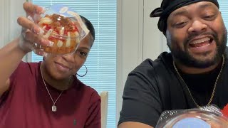 Nothing Bundt Cakes Strawberry Cheesecake Swirl review ‼️ #snackreview #viral #fyp 