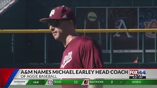 Texas A&M names Michael Earley head baseball coach