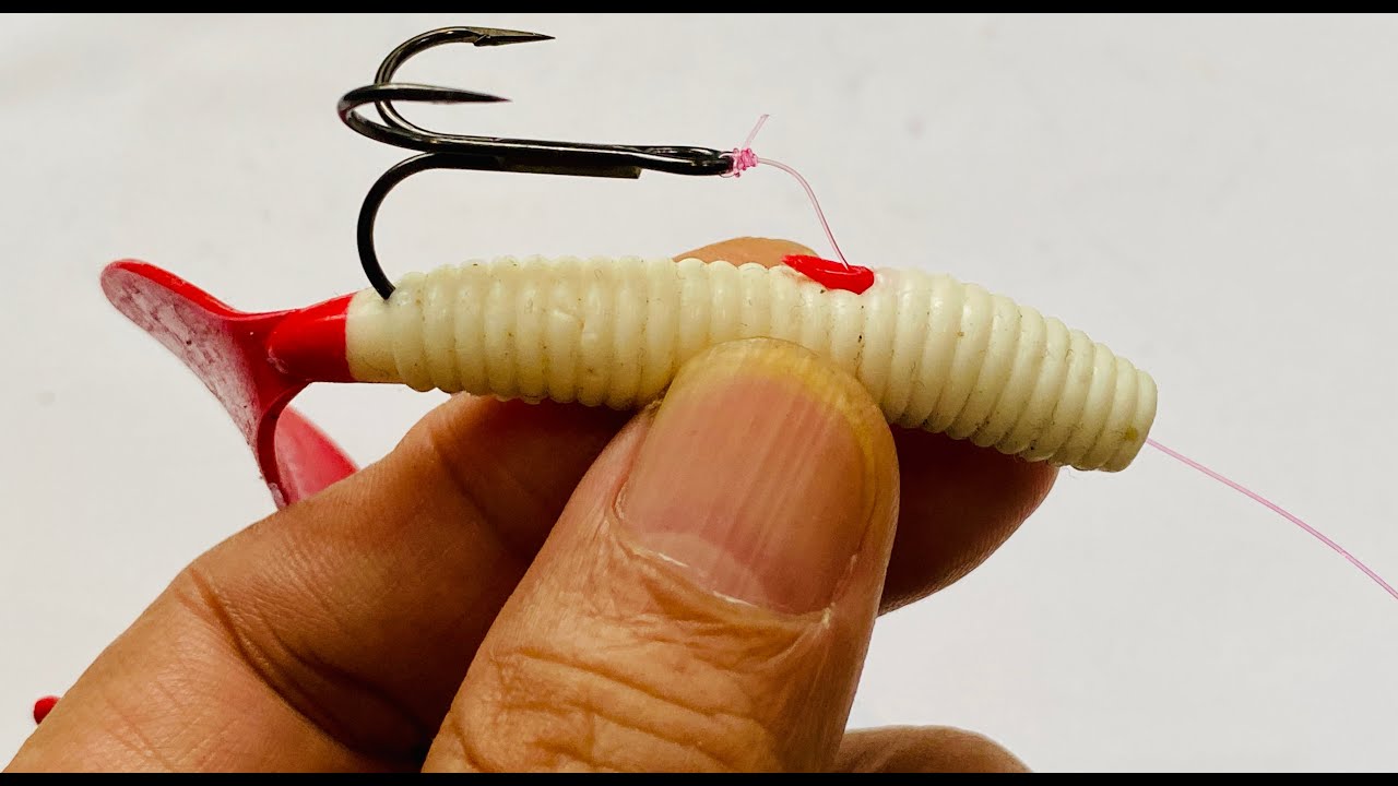 Treble Hook For The Soft Bait 