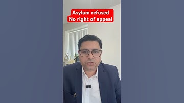 Asylum claim refused and no right of appeal, fresh claim, further submission, #asylum