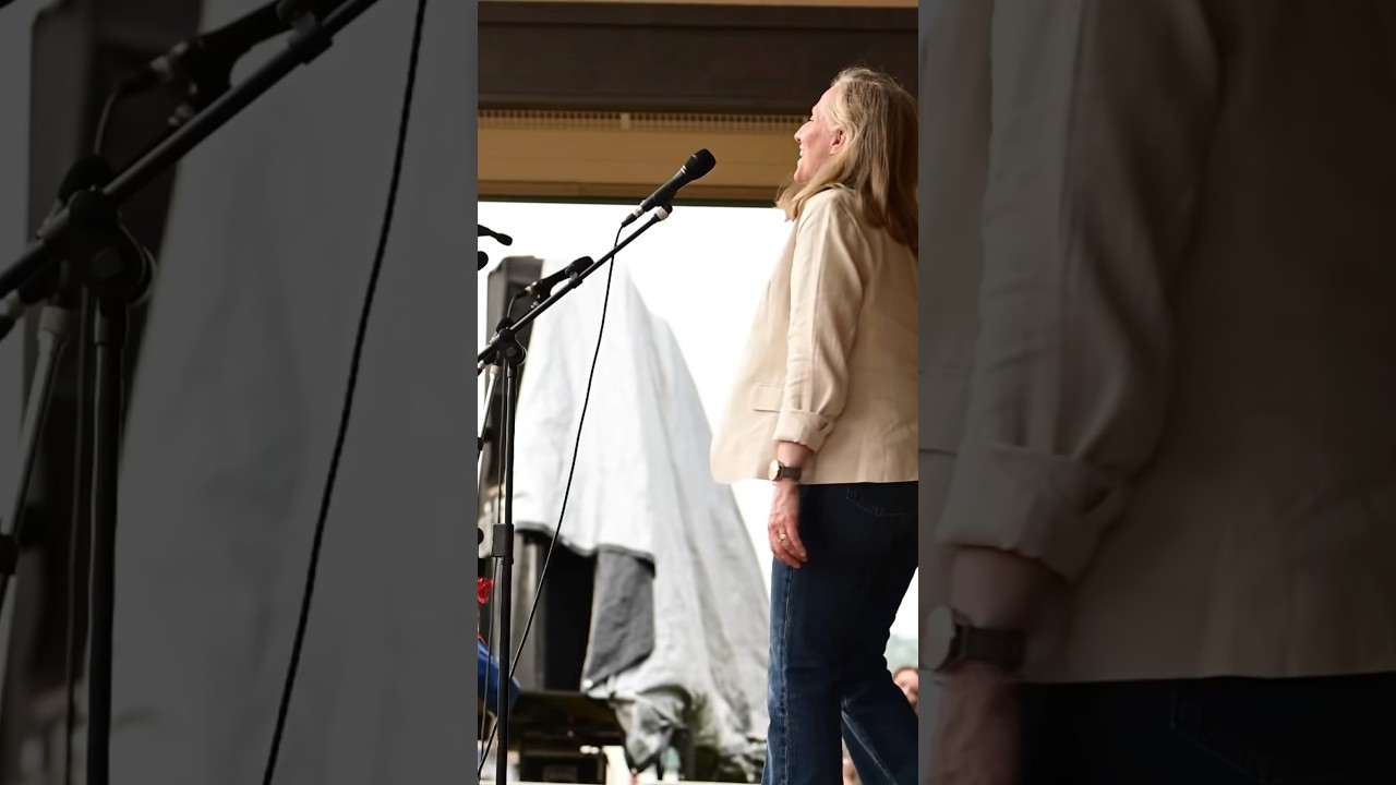 Virginia Governor Abigail Spanberger booed off stage at Galax Old Fiddlers Convention