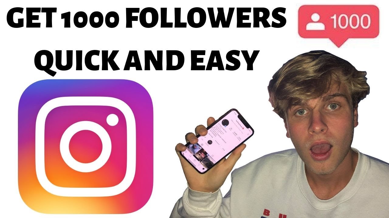HOW TO GAIN 1000 REAL INSTAGRAM FOLLOWERS QUICKLY, EASILY AND FOR FREE