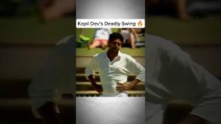 Outswing Masterclass by Kapil Dev 🎯🔥