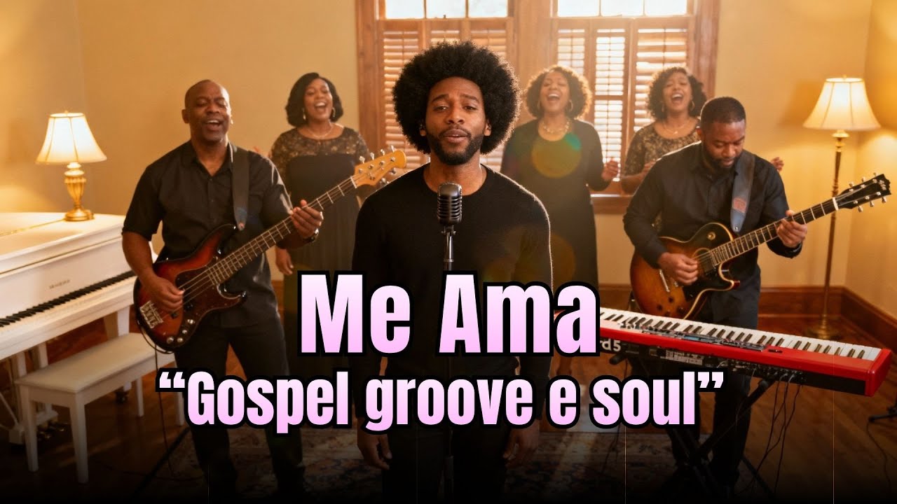 😱 Essa nova versão de “Me Ama” é simplesmente arrebatadora! | Gospel Groove e Soul