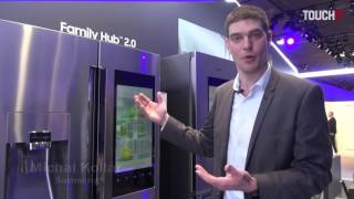 Chladnička Samsung Family Hub 2.0 s kamerou, pripojením na mobil a internet