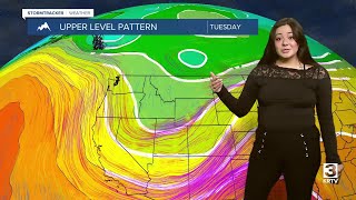 Chances of showers and thunderstorms across the region