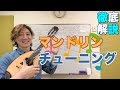 マンドリンのチューニングのやり方やコツ レッスン