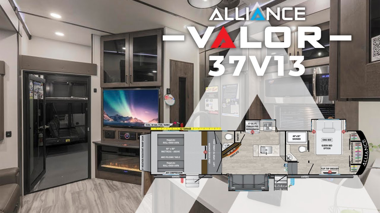 2023 Valor 37V13 Interior