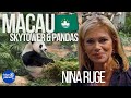 Nina Ruge in Macau 🇲🇴✨ SkyTower & süße Pandas 🐼