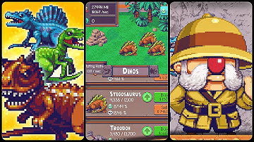 Idle Dino Zoo (Gameplay Android)