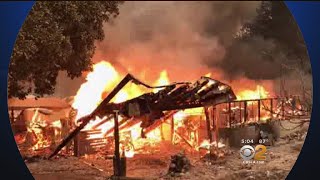 Set-Back For Crews Battling Monster Wildfire In Santa Barbara County