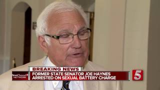 Former Senator Joe Haynes Charged With Sexual Battery
