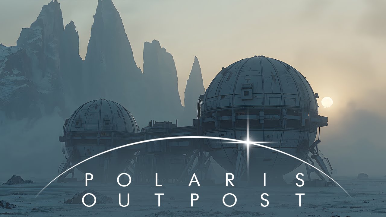 POLARIS OUTPOST | Dark Dystopian Ambient | Alien World Soundscape | Dystopian Ambience