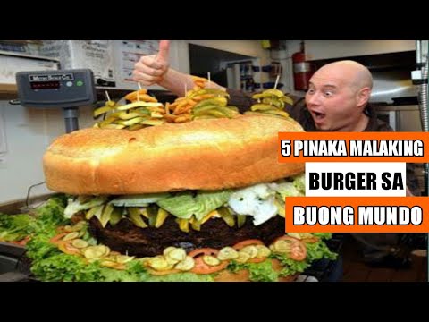 Video: Ang pinakamalaking burger sa mundo