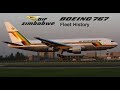 Air Zimbabwe Boeing 767 Fleet History (1989-Present)