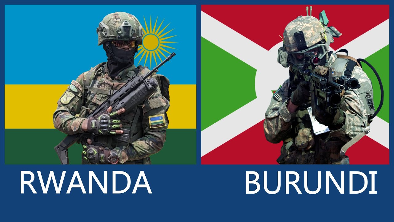 Comparison of Burundi vs Rwanda Military Capabilities | 🇧🇮🆚🇷🇼 | 2025