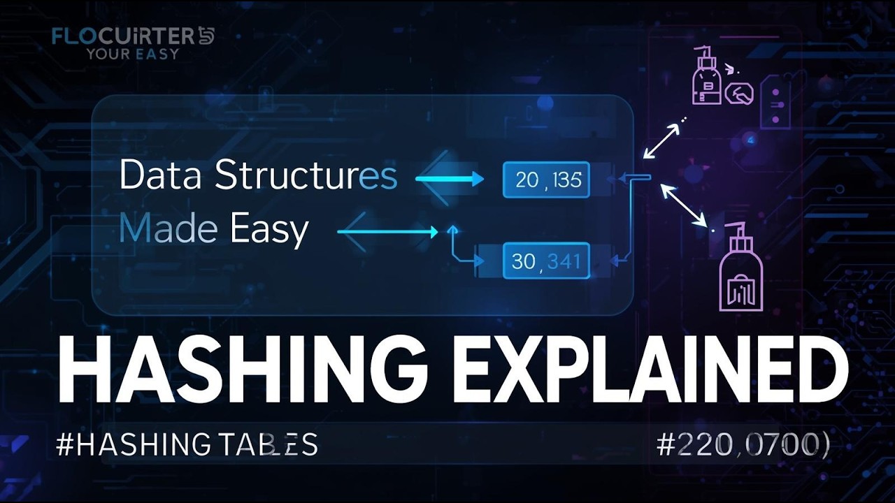 INTRODUCTION TO HASHING | Hash Table, Hash Function & Collisions ...