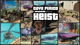 GTA V Online All new vehicles \& Everything else | Cayo Perico Heist DLC