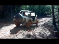 Jeep CJ7 ride thru some mud