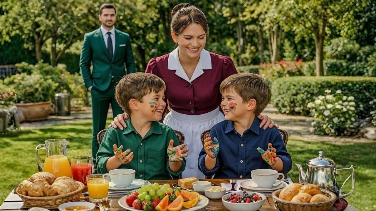 Unglaublich: Millionär entdeckt Geheimnis seiner Kinder – Putzfrau verblüfft ihn!