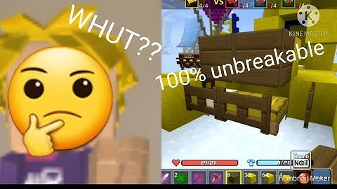 100% unbreakable bed defense in bed war [blockman go blocky mods