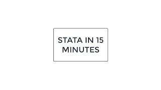 Learn STATA in 15 minutes screenshot 4