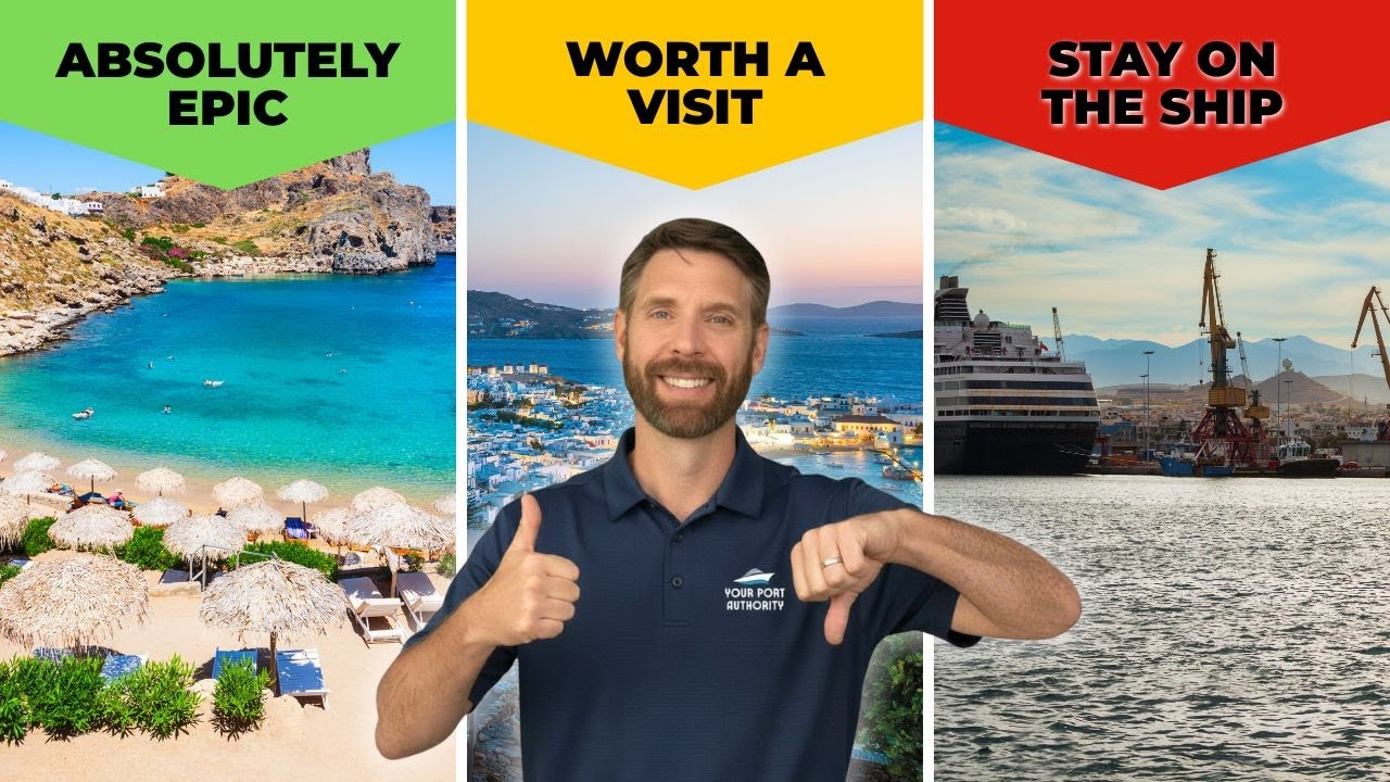 Every Major Greek Island Port Ranked - Worst to Best