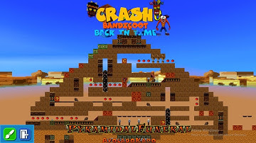 Crash Bandicoot - Back in Time Fan Game: Custom Level: Pyramidal Funeral V2 By AvocadoKado