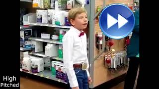 (SPEED-UP) Yodeling Walmart Kid EDM Remix (OR NIGHTCORE?)
This one sounded better than expected and I actually prefer this one instead of the original. Check it out!
Like Speed-UPs? Make sure to Like & Subscribe! Maybe your suggestion gets featured on the channel?!
Have any suggestions for what we should speed-up? Leave a comment! (Also, tell us if you prefer to have a High-pitched/chipmunk voice or not)
Original video: https://www.youtube.com/watch?v=HwkLbeEYz6E
Before you ask:
We use:
-YTD to download videos from YouTube.
-Sony Vegas Pro 12 to edit and speed-up videos.
-Photoshop CS6 to make thumbnails and to edit other pictures.
~ISpedItUP (SPEED-UP) Yodeling Walmart Kid EDM Remix (OR NIGHTCORE?)