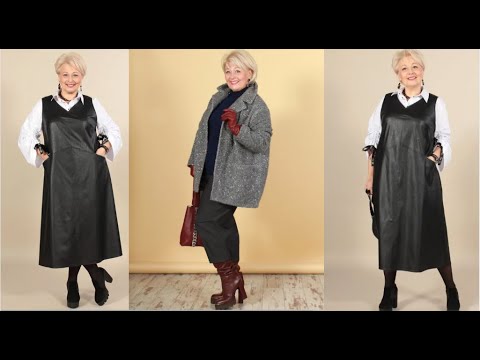 МОДНЫЕ ОБРАЗЫ ЖЕНЩИНАМ 60+💕МОДА ДЛЯ ЖЕНЩИН ЗА 50 БОЛЬШИХ РАЗМЕРОВ