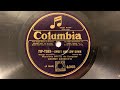 78rpm record: George Gershwin: Sweet And Low Down