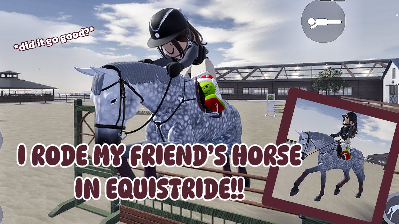 🏇🏻🎁I RODE MY FRIEND’S HORSE IN EQUISTRIDE!! // *Vlogmas day 21*🎁🏇🏻