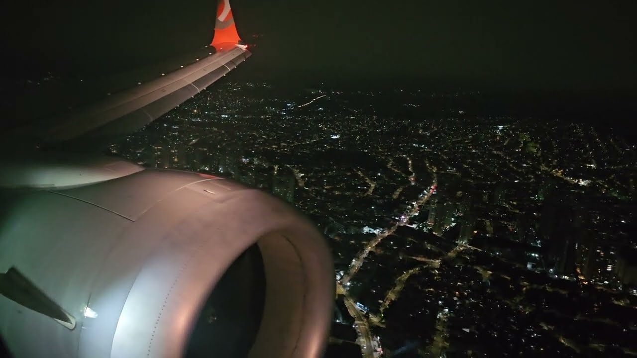 Gol aproximação e pouso em Guarulhos