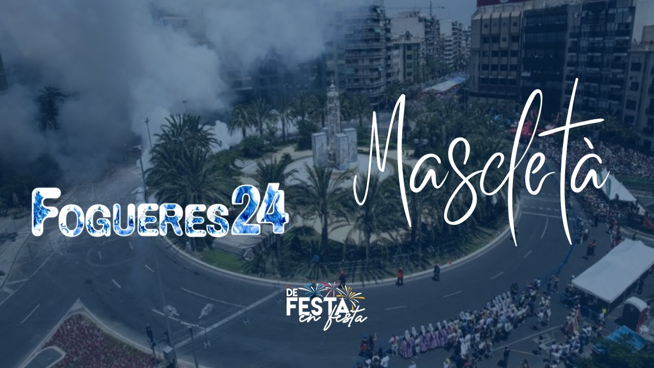 𝗙𝗢𝗚𝗨𝗘𝗥𝗘𝗦 𝟮𝟬𝟮𝟰 | Mascletà 23 junio - Pirotecnia del Mediterráneo