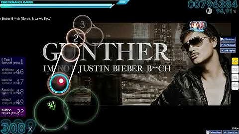 Osu! - Gunther - I´m not Justin Bieber B**ch