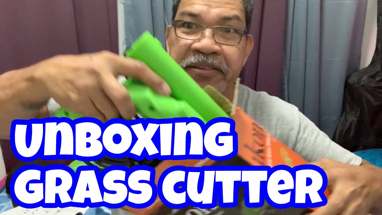 Unboxing new grass cutter from UAE YouTube