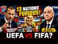 UEFA President Sparks World Cup Chaos! 13 Nations Hit Back 🔥