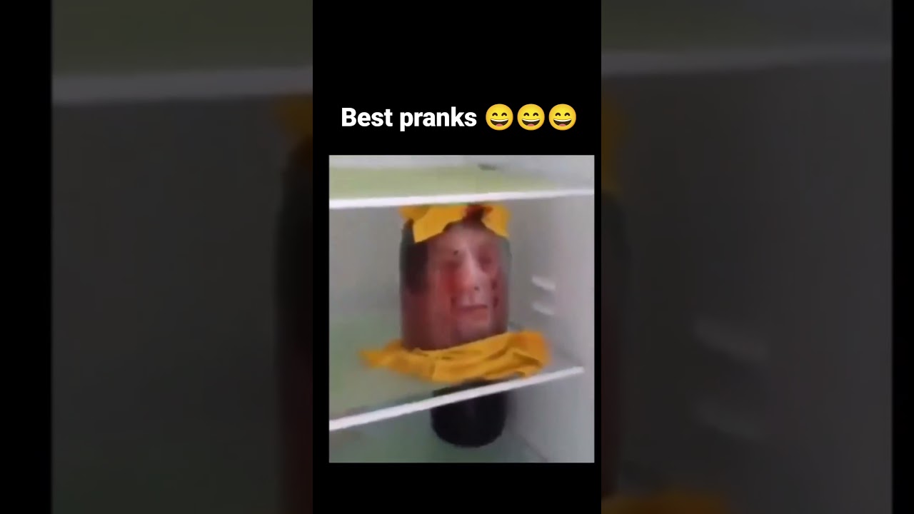 Best "head in a jar" prank 😁😁😁 