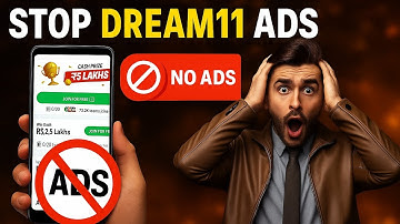 Dream11 par Ad kaise band kare🤔? , Dream11 Ads Problem Solved✅ , How to Stop Dream11 Ads, Dream11 Ad