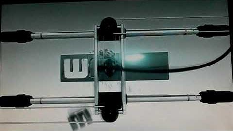 Sample Robotica_720 file on the HP 2133 Mininote  with Broadcom  HD Accelerator (external monitor)