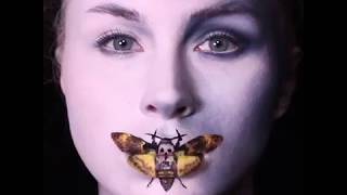 Silence of the Lambs Makeup & Face Painting Tutorial by Katie Elizabeth Butt