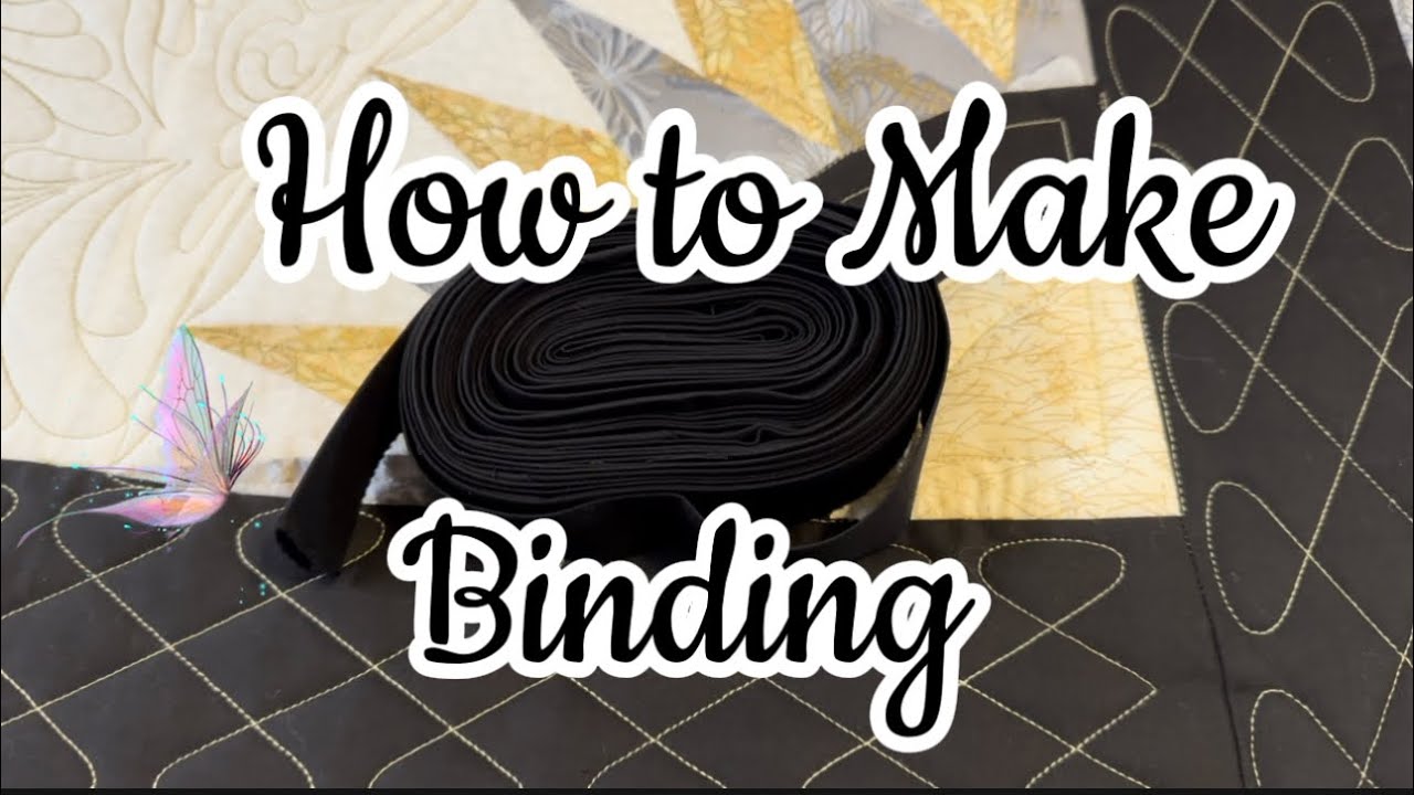 How to Make Quilt Binding - YouTube